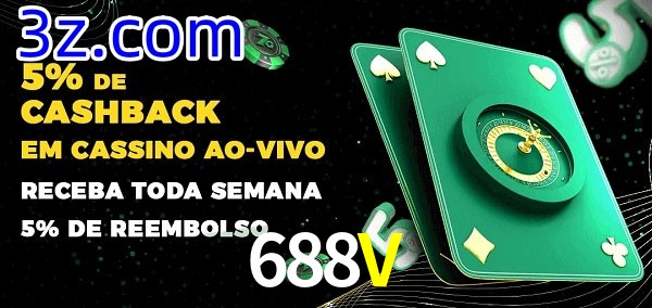 Promoções do cassino ao Vivo 688V